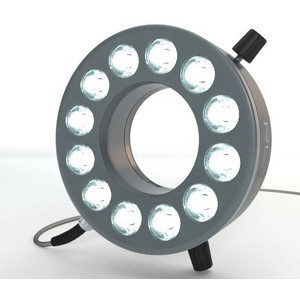 StarLight Opto-Electronics RL12-10s-24V R, spot, rood (625nm), Plug M12 (4-pins), Ø 66mm